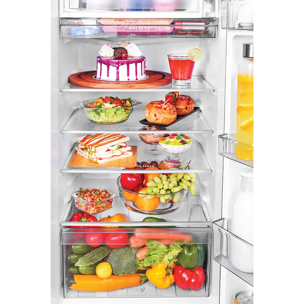 Haier 190L 3 Star Direct Cool Single Door Refrigerator with Toughened Glass Shelf - HRD-2103CRD-P